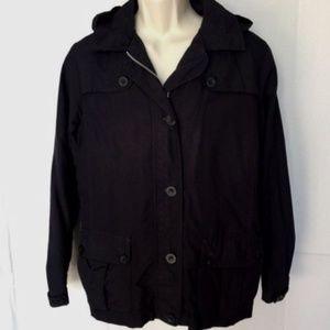 LANDS' END  Hooded Jacket Junior's Girls M 10-12